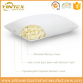 Bamboo Fabric Shreded Memory Foam Pillow